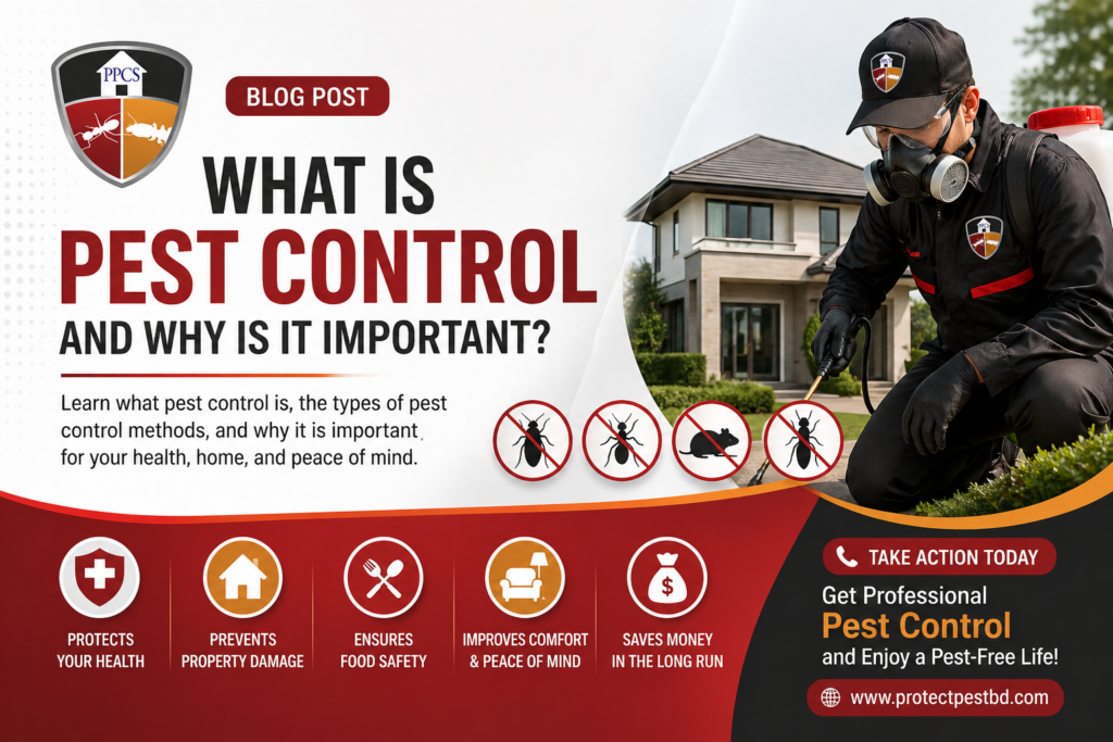Understanding Pest Problem What Is Pest Control and Why Is It Important?